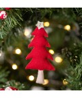 Felt Hanging | Christmas Tree | Red